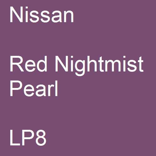 Nissan, Red Nightmist Pearl, LP8.